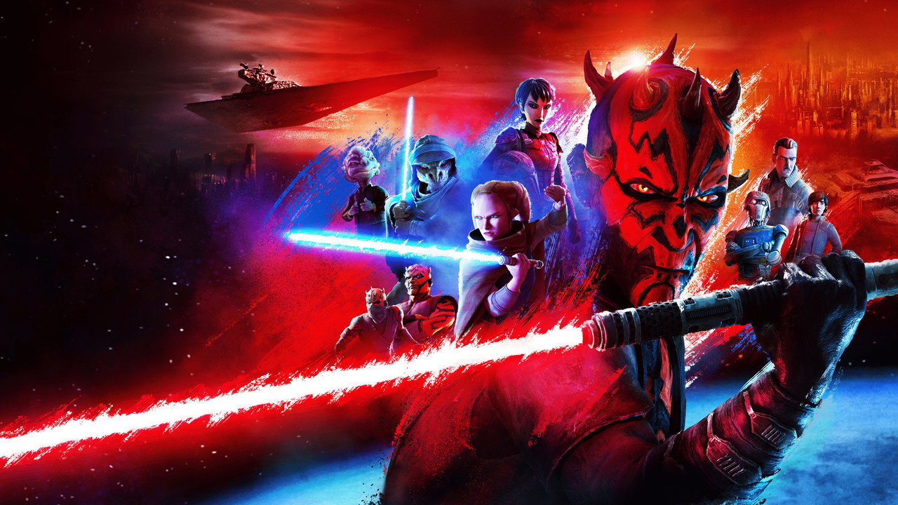 TV series poster for Star Wars: Maul - Shadow Lord — Animation, Sci-Fi & Fantasy, Action & Adventure