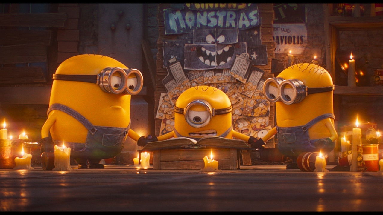 Movie poster for Minions & Monsters — Animation, Family, Comedy, Adventure, Fantasy.